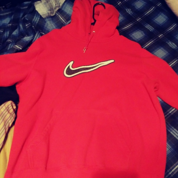 Nike Other - Mens Red And Grey Nike Hoodie. Perfect condition